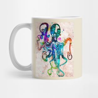 Octopus Grunge Mug